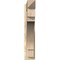 Ekena Millwork Merced Arts & Crafts Rough Sawn Outlooker, Douglas Fir, 6"W x 32"D x 32"H OUT06X32X32MRC03RDF - alternate 2